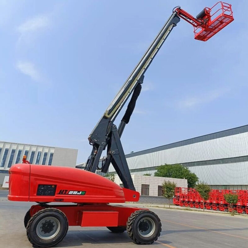 Cấu tạo xe nâng người gồm nhiều bộ phận cấu thành 