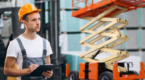 Bảo dưỡng xe nâng người