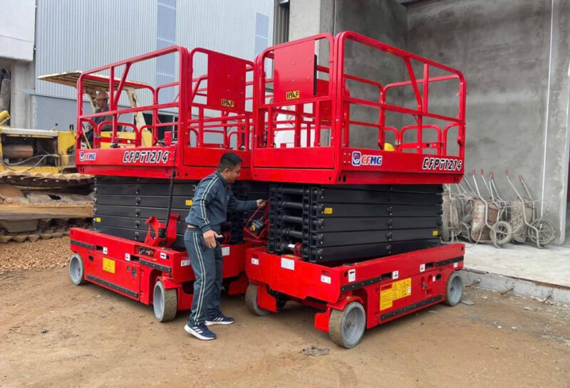 Một số địa chỉ cho thuê thang nâng điện chất lượng 