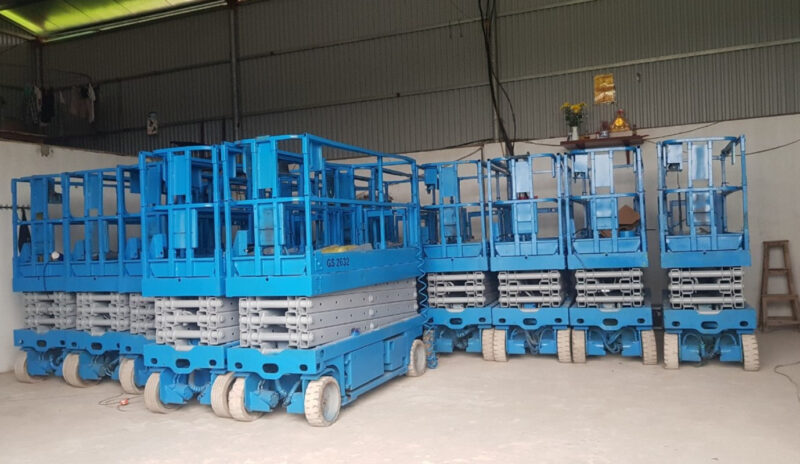 Manlift là địa chỉ cho thuê xe nâng người tại Thanh Hóa chất lượng 