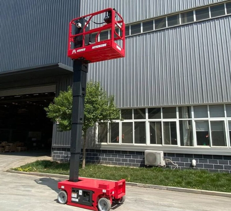 Hình ảnh xe nâng người boom lift cần thẳng 
