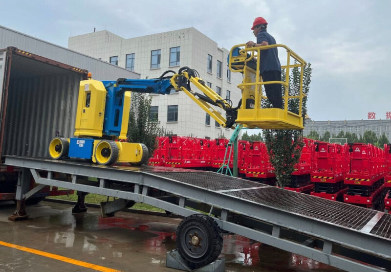 Một số lưu ý trong quy trình vận hành xe nâng người