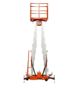 Xe nâng người 2 trục đứng 12m