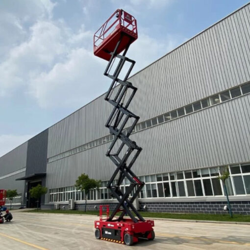 Xe nâng người cắt tỉa cây xanh