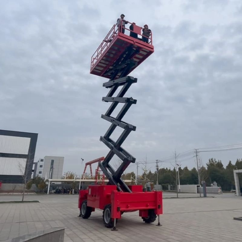 Manlift - địa chỉ cung cấp xe nâng người địa hình uy tín tại Hà Nội 