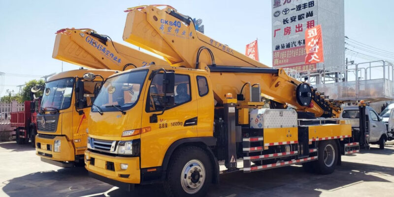 Xe nâng người Hino có hệ thống khung gầm mạnh mẽ, bền bỉ theo thời gian 