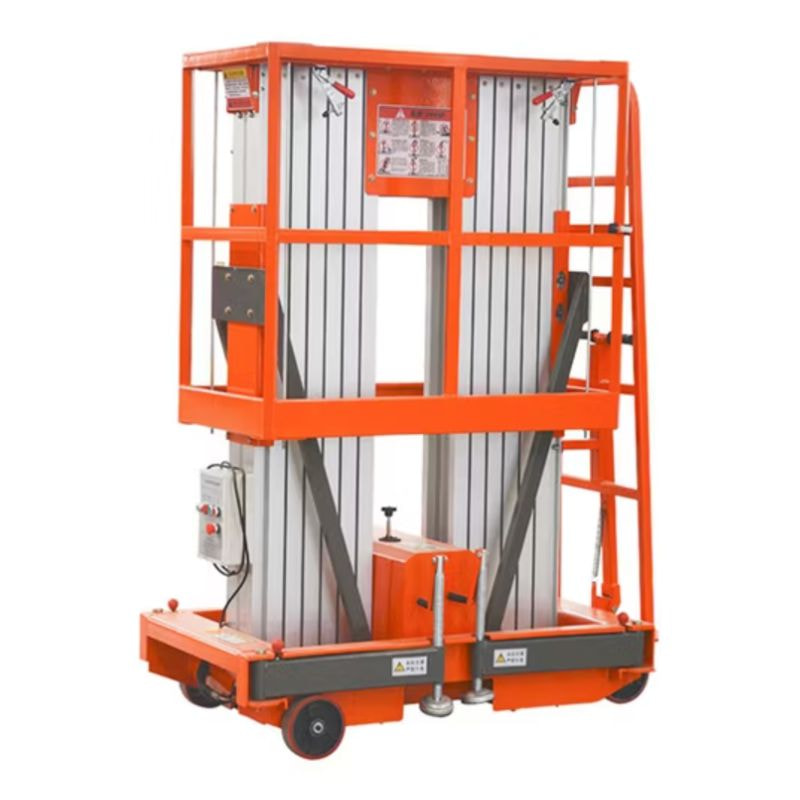 Xe nâng người cột buồm đôi 