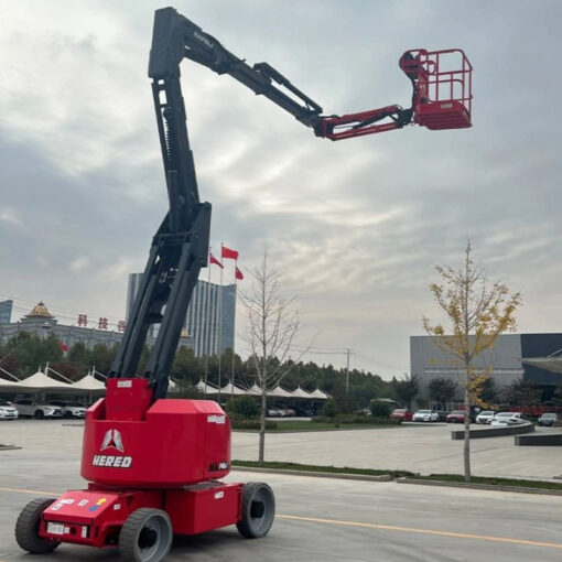 Xe nâng người boom lift 14.15m 230kg HA12RJE