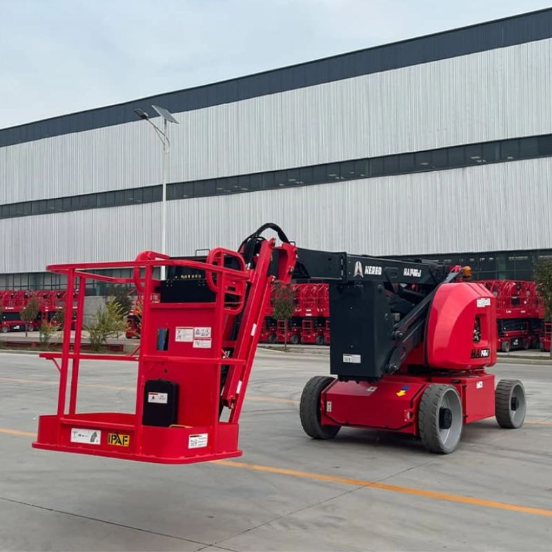 Xe nâng người boom lift 14.15m 230kg HA12RJE