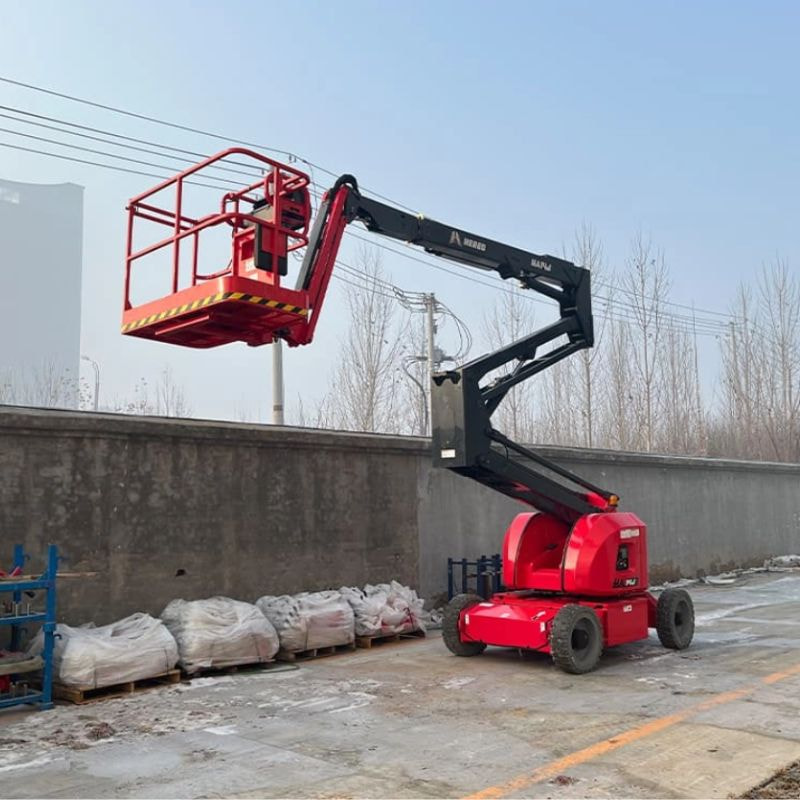 Xe nâng người boom lift 16m 230kg HA14JE