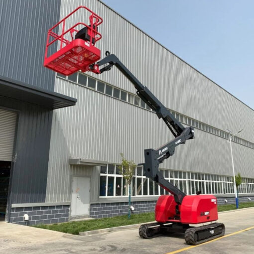 Xe nâng người boom lift chạy dầu 14.1m 200kg HA12C