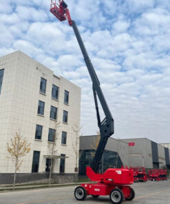 Xe nâng người cần trục 18.2m 300kg HT16JE