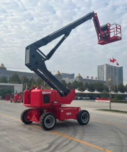 Xe nâng người cần trục 18.2m 300kg HT16JE