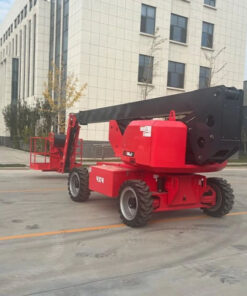 Xe nâng người cần trục 18.2m 300kg HT16JE