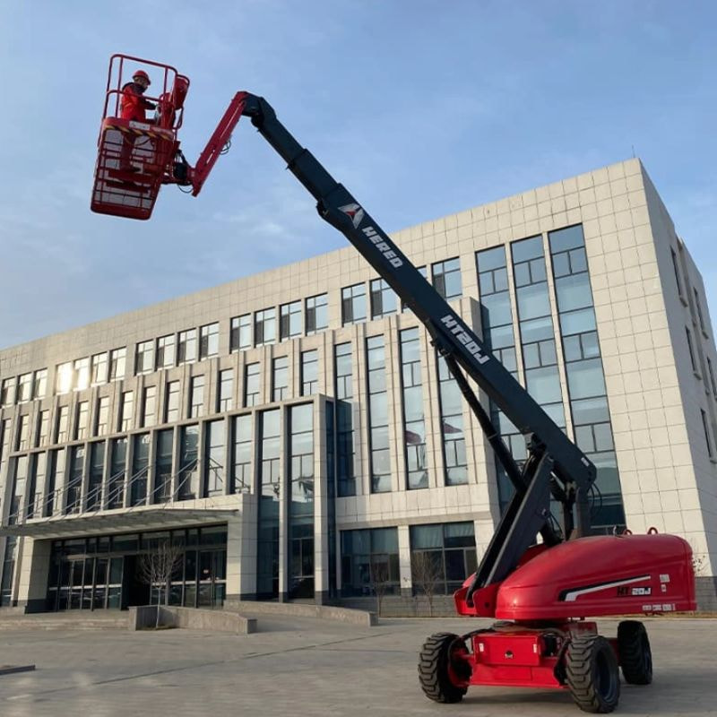 Xe nâng người cần trục 21.8m 300/450kg HT20J