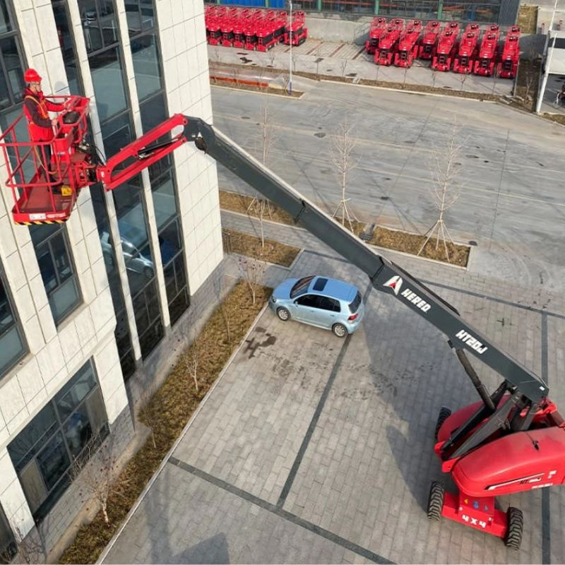 Xe nâng người cần trục 21.8m 300/450kg HT20J