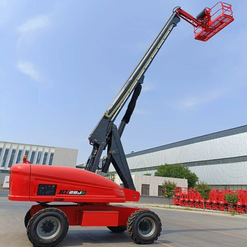 Xe nâng người cần trục 27.9m 300/450kg HT26JE