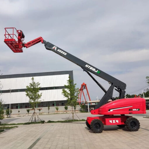 Xe nâng người cần trục dạng ống lồng 24m 300/450kg HT22JE