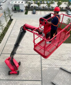 Xe nâng người cần trục dạng ống lồng 24m 300/450kg HT22JE