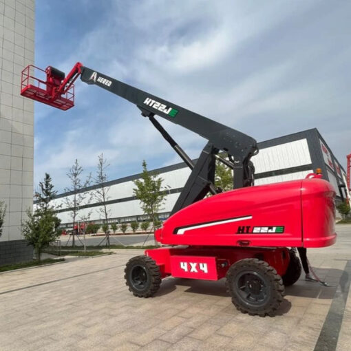 Xe nâng người cần trục dạng ống lồng 24m 300/450kg HT22JE