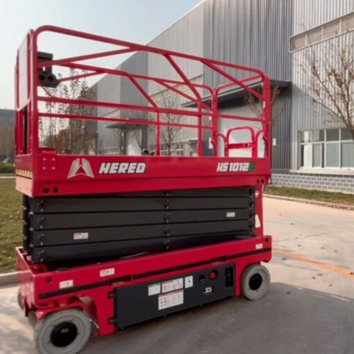 Xe nâng người cắt kéo bán tự hành 11.8m 320kg HS1012E