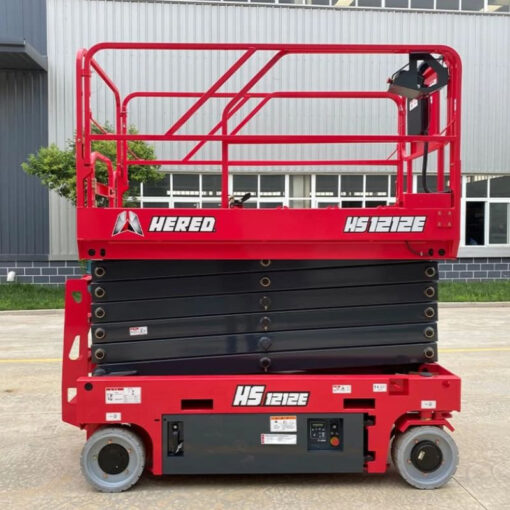Xe nâng người cắt kéo bán tự hành 13.8m 320kg HS1212E
