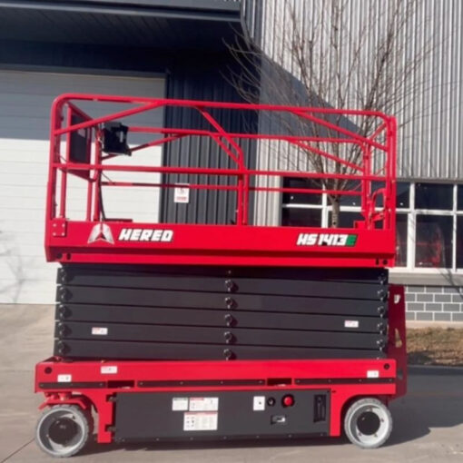 Xe nâng người cắt kéo bán tự hành 15.7m 250kg HS1413E