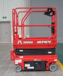 Xe nâng người cắt kéo bán tự hành 5.6m 240kg HS0407E