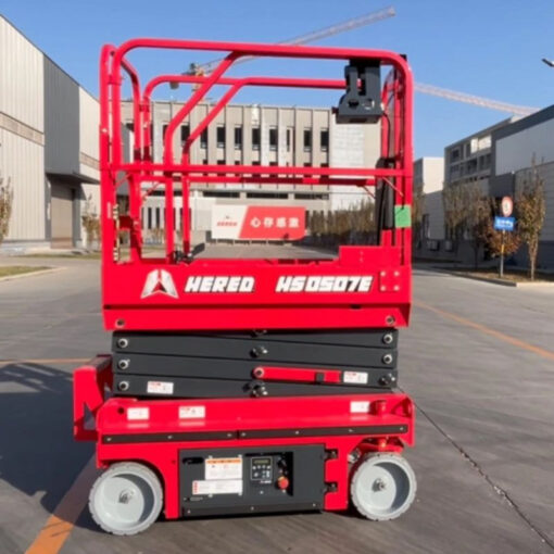 Xe nâng người cắt kéo bán tự hành 6.6m 230kg HS0507E