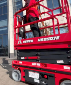 Xe nâng người cắt kéo bán tự hành 6.6m 230kg HS0507E