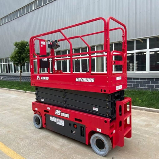 Xe nâng người cắt kéo bán tự hành 9.9m 230kg HS0808E