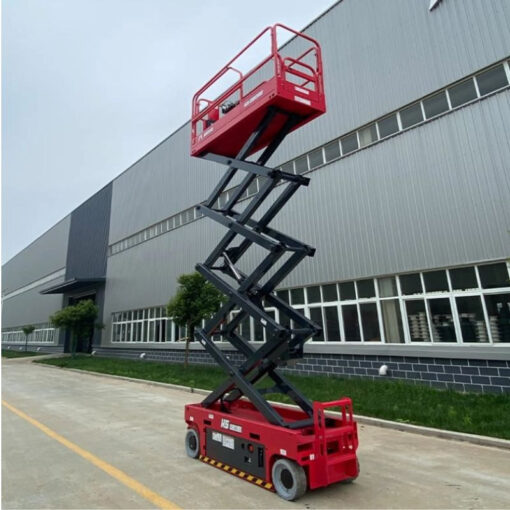 Xe nâng người cắt kéo bán tự hành 9.9m 230kg HS0808E