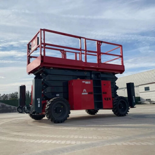 Xe nâng người cắt kéo địa hình 22m 750kg HS2025ERT