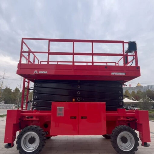 Xe nâng người cắt kéo địa hình 22m 750kg HS2025ERT