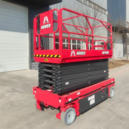 Xe nâng người cắt kéo tự hành 15.7m 250kg HS1413H