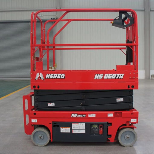 Xe nâng người cắt kéo tự hành 7.8m 230kg HS0607H