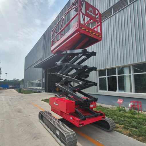 Xe nâng người cắt kéo tự hành bánh xích 11.6m 320kg HC1018EA
