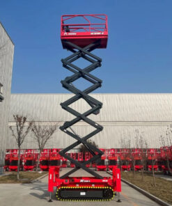 Xe nâng người cắt kéo tự hành bánh xích 13.8m 320kg HC1216E-R