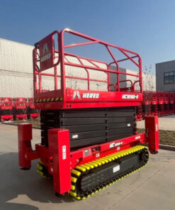 Xe nâng người cắt kéo tự hành bánh xích 13.8m 320kg HC1216E-R