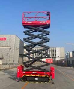 Xe nâng người cắt kéo tự hành bánh xích 15.8m 250kg HC1416E-R