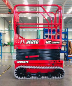 Xe nâng người cắt kéo tự hành bánh xích 6.5m 230kg HC0507E