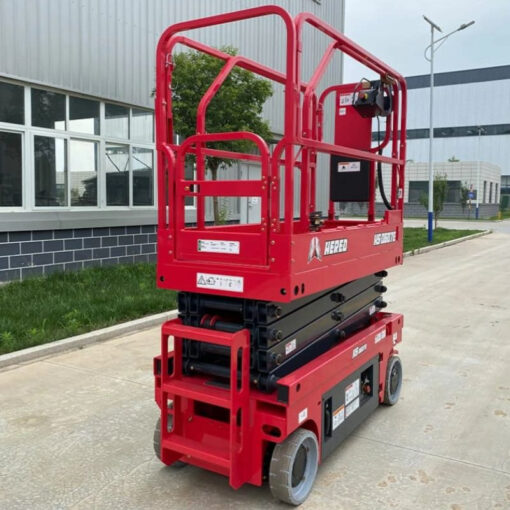 Xe nâng người cắt kéo tự hành bánh xích 7.8m 230kg HS0607E